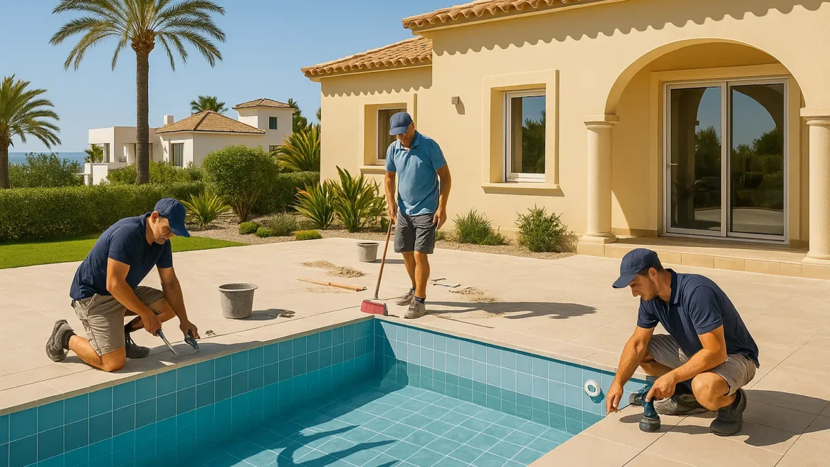 Poolbauer in Torrevieja.